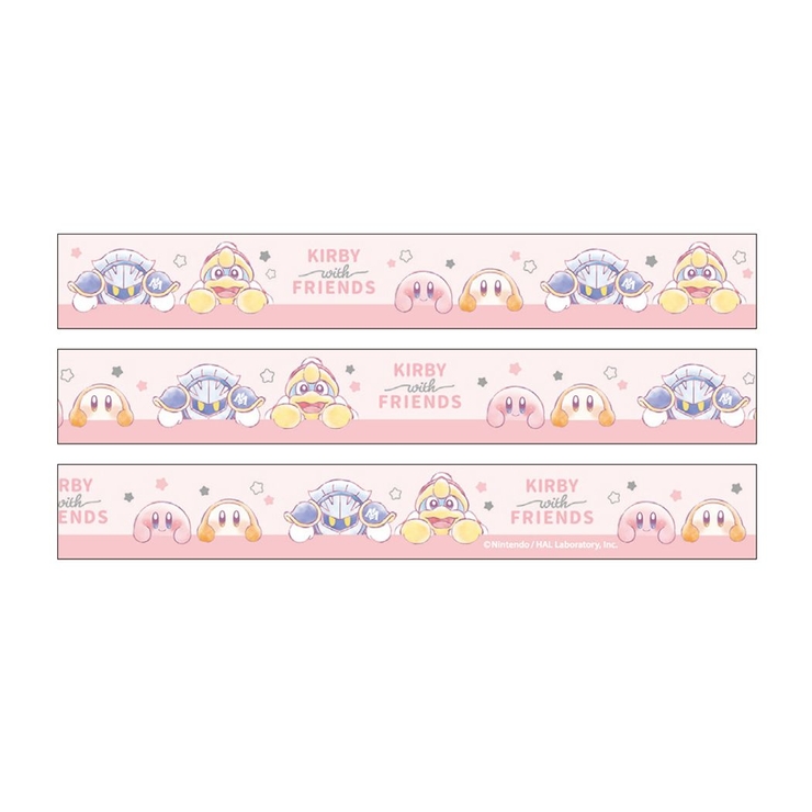 星のカービィ マスキングテープ 15mmマステ[品番：BREW0102116