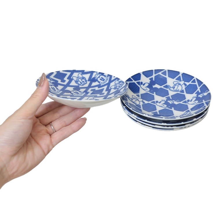 ディズニーキャラクター 食器ギフトセット 小皿揃[品番：BREW0102221