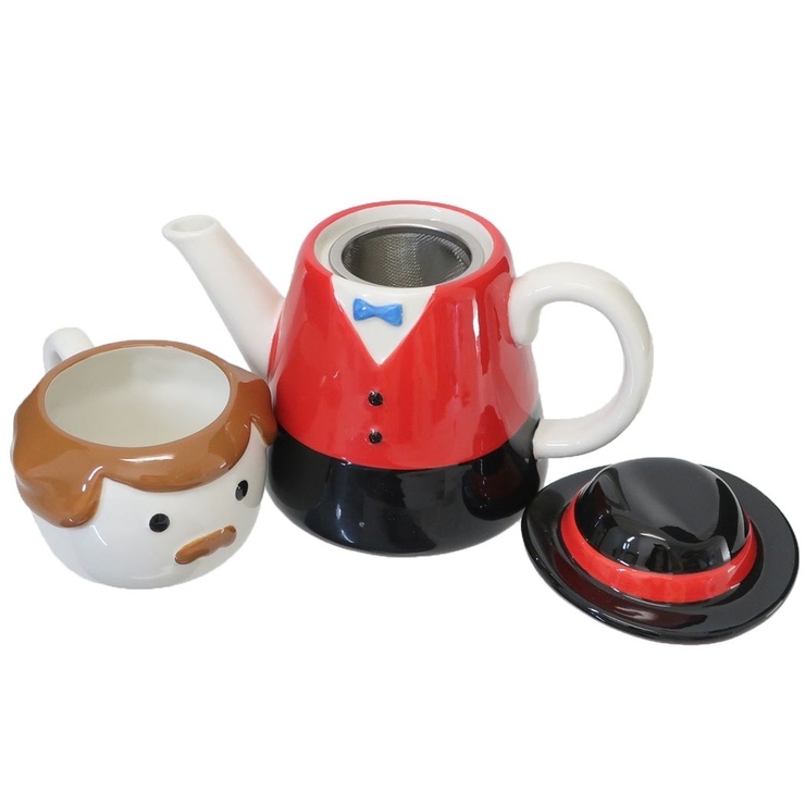 ティーセット 純喫茶のマスターティーフォーワン ティーポット＆ティーカップセット | cinemacollection | 詳細画像2 