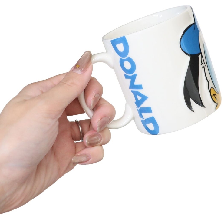 ドナルドダック マグカップ フェイスマグ[品番：BREW0102704
