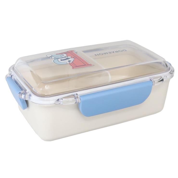 ドラえもん お弁当箱 抗菌4点ロックランチボックス[品番 ドラえもん お弁当箱 抗菌4点ロックランチボックス[品番