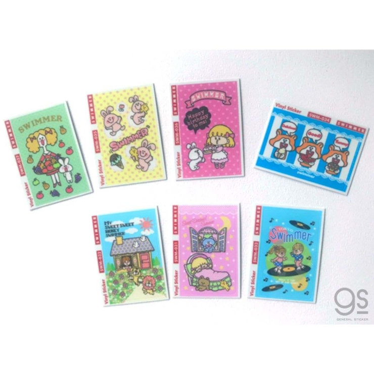 スイマー ミニシール ミニステッカー | cinemacollection | 詳細画像2 