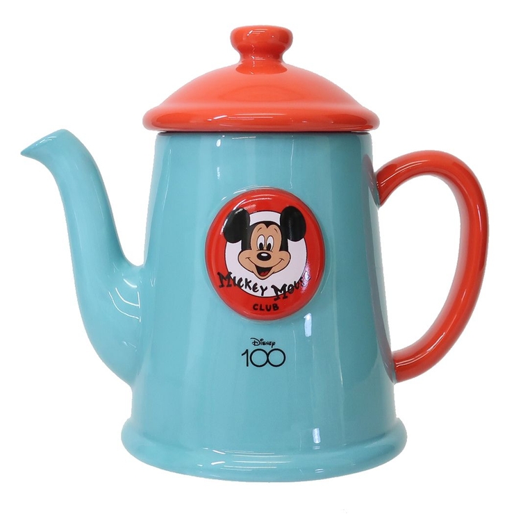ミッキーマウス 陶器製急須セット ミッキーマウス 陶磁器製急須 ティーポット[品番：BREW0104221