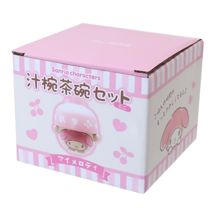 マイメロディ ご飯セット 汁椀茶碗セットミニ | cinemacollection | 詳細画像3 