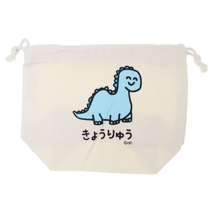 おえかきさん 巾着袋 きんちゃくポーチ | cinemacollection | 詳細画像1 