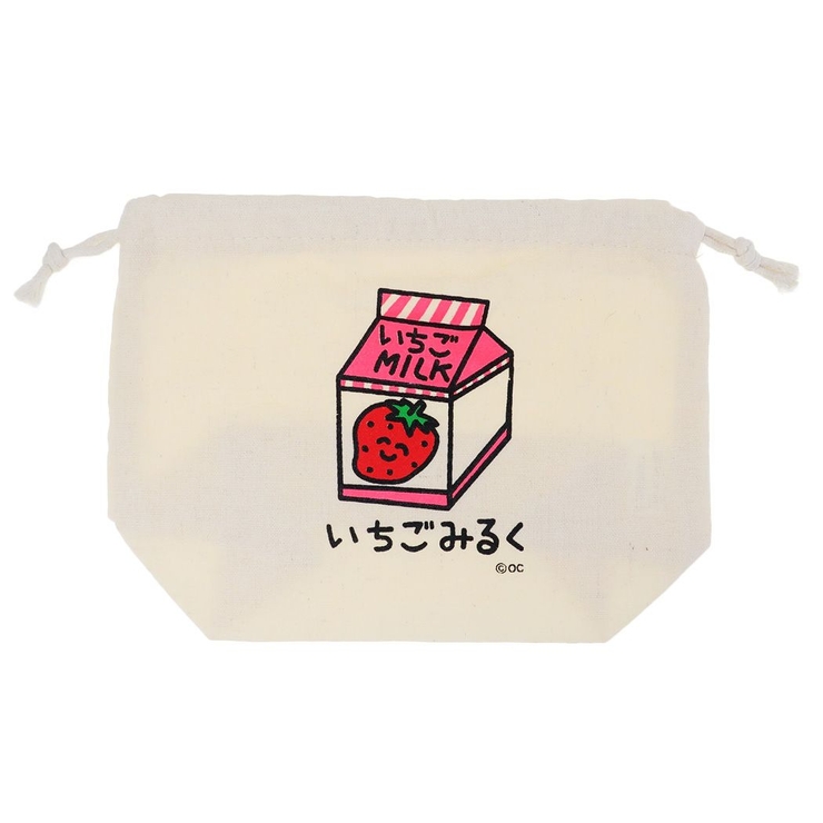 おえかきさん 巾着袋 きんちゃくポーチ | cinemacollection | 詳細画像1 