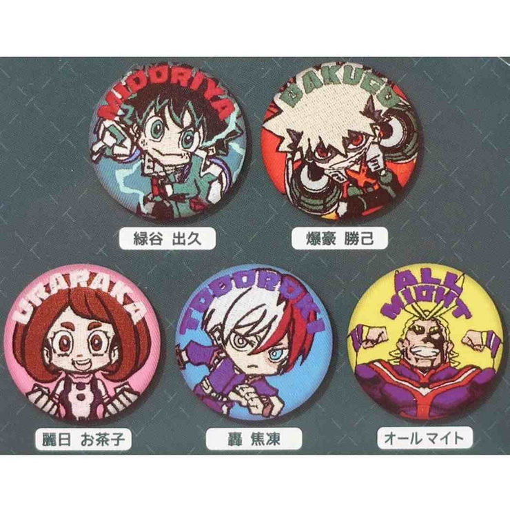 僕のヒーローアカデミア マグネット 刺繍缶マグネット全10種[品番