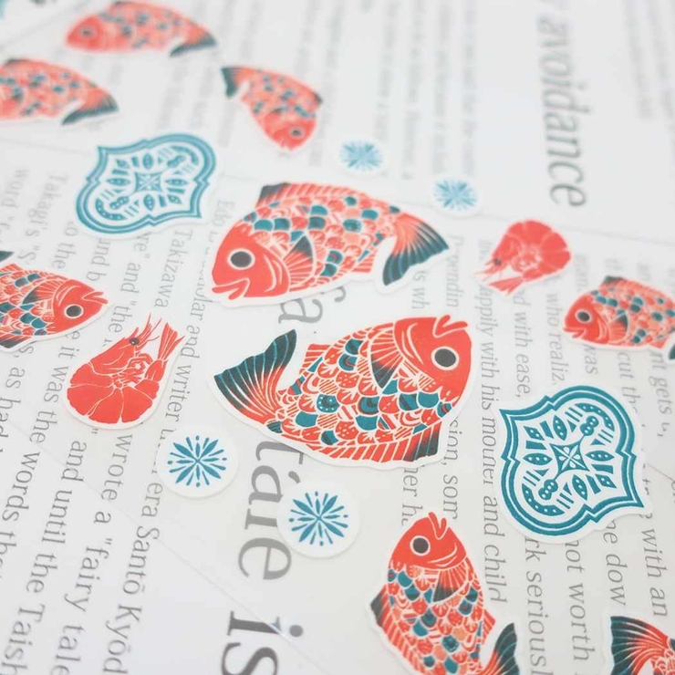 シールシート 梅屋 和風シールセット | cinemacollection | 詳細画像2 