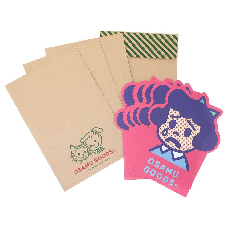 オサムグッズ レターセット ダイカットパックレター | cinemacollection | 詳細画像1 