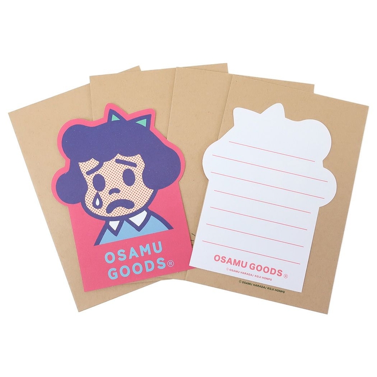 オサムグッズ レターセット ダイカットパックレター | cinemacollection | 詳細画像2 