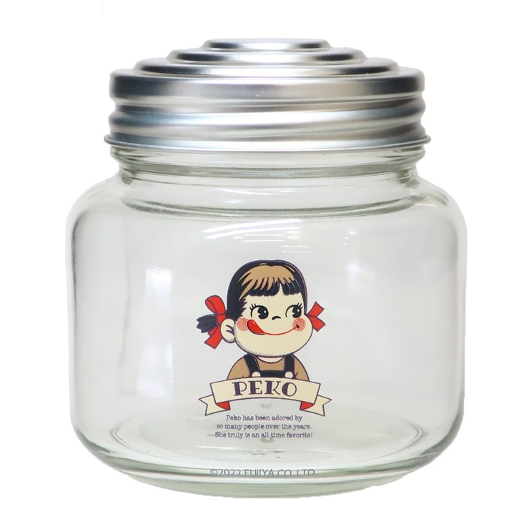 不二家のペコちゃん 保存容器 レトロ瓶 | cinemacollection | 詳細画像1 