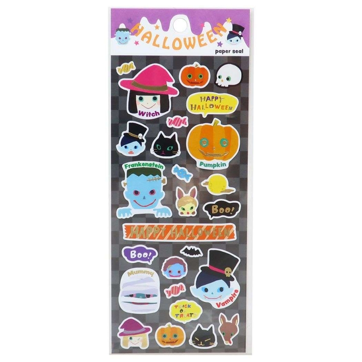 シールシート ハロウィンペーパーシール HWSH | cinemacollection | 詳細画像1 