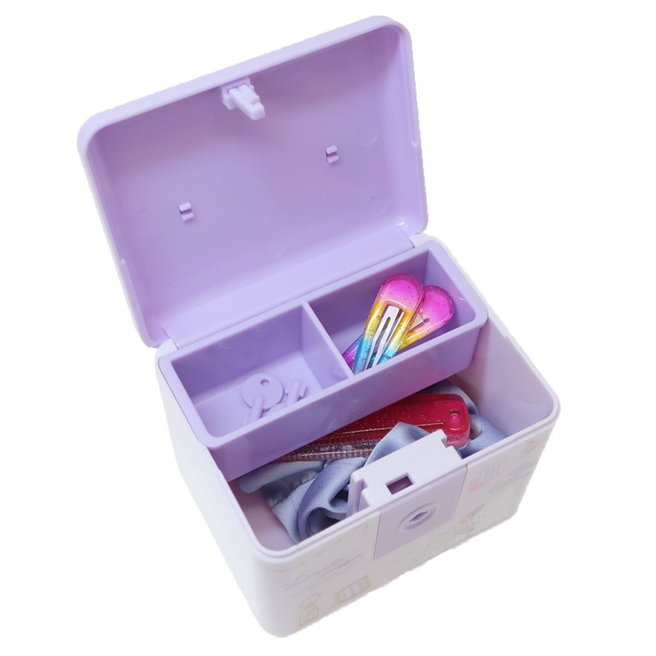 小物セット 卓上収納 鍵付き2段BOX Little[品番：BREW0111887]｜cinemacollection