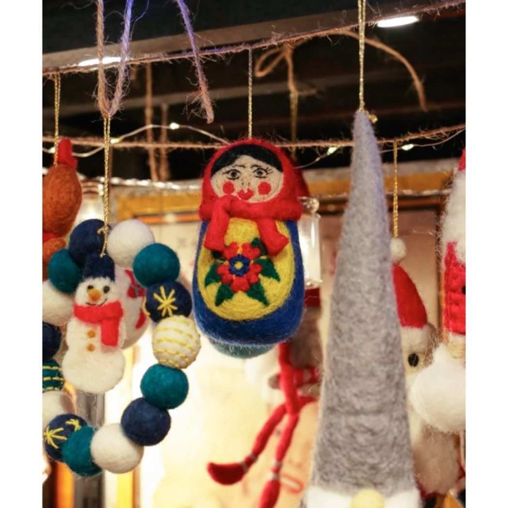 装飾品 フォークアートオーナメント RD | cinemacollection | 詳細画像3 