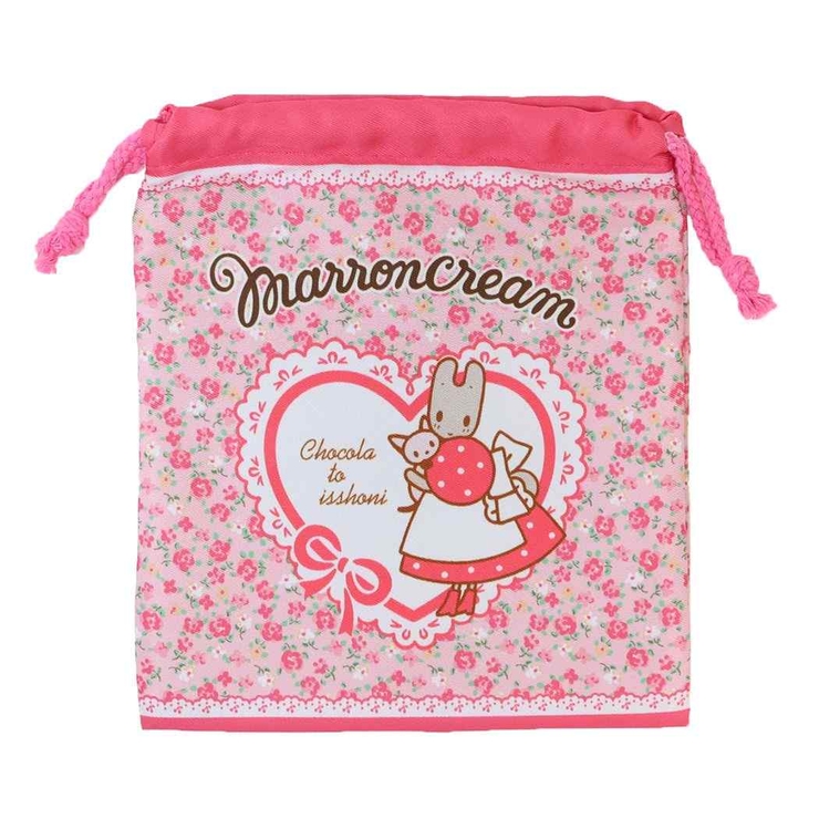 割引価格 マロンクリーム 巾着袋 巾着[品番：BREW0112498 ポーチ