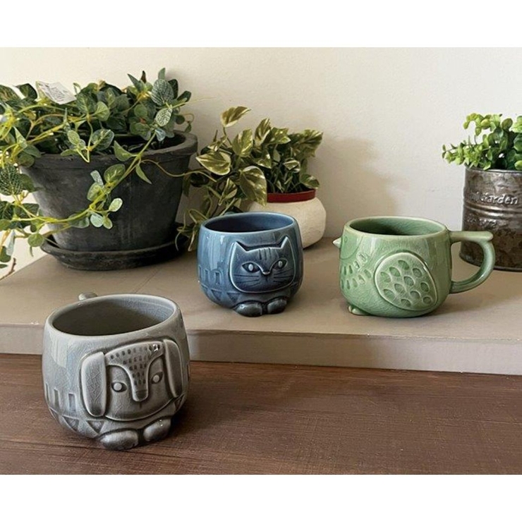 マグカップ セラドンマグ CAT デコレ プレゼント キャラクター グッズ | cinemacollection | 詳細画像3 