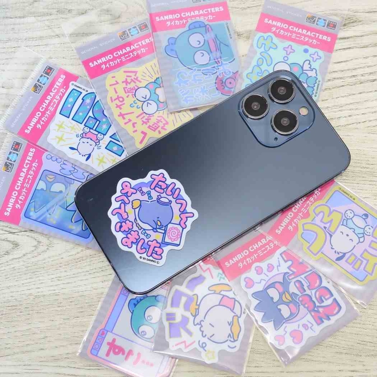 あひるのペックル ビニールシール ダイカットミニステッカー | cinemacollection | 詳細画像2 