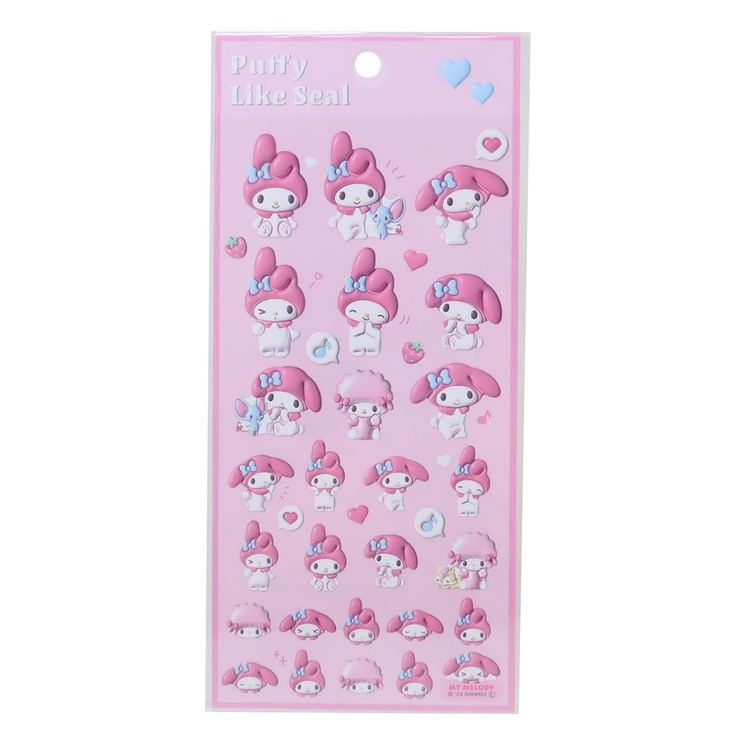 マイメロディ シールシート パフィーライクシール[品番