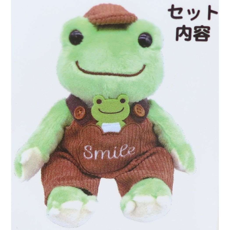 かえるのピクルス ぬいぐるみ用小物 コーデュロイオーバーオールセット | cinemacollection | 詳細画像5 