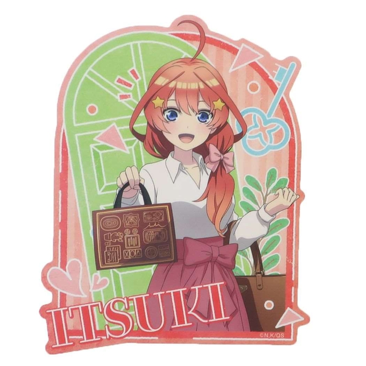 五等分の花嫁∽ ダイカットシール トラベルステッカー | cinemacollection | 詳細画像1 