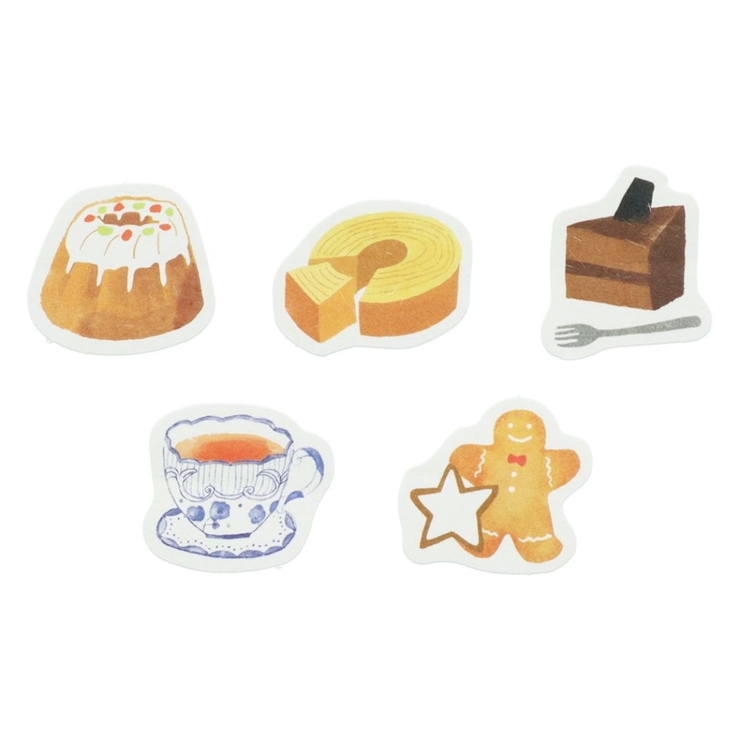 ≪SALE≫ドイツTRIP和紙フレークシール(お菓子): ALL｜Bleu
