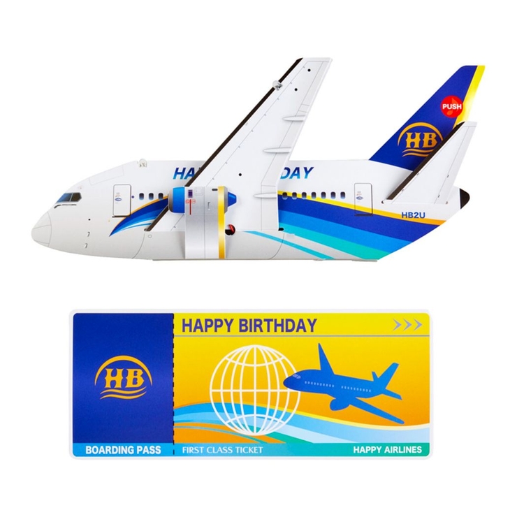 バースデー 飛行機 誕生日祝い サンリオ おめでとう お祝い カード グッズ | cinemacollection | 詳細画像3 