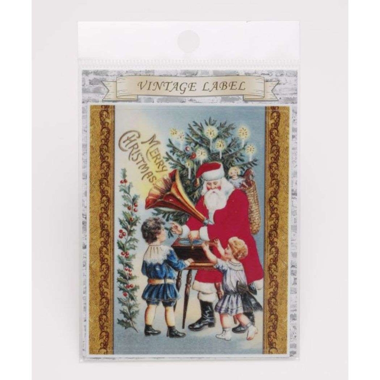 シールクリスマス ホリデーステッカー GRAM0PHONE | cinemacollection | 詳細画像3 