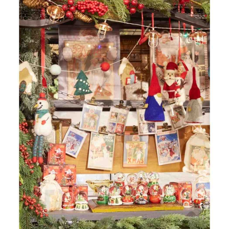 シールクリスマス サンタクロースステッカー SANTA＆GIRL | cinemacollection | 詳細画像4 