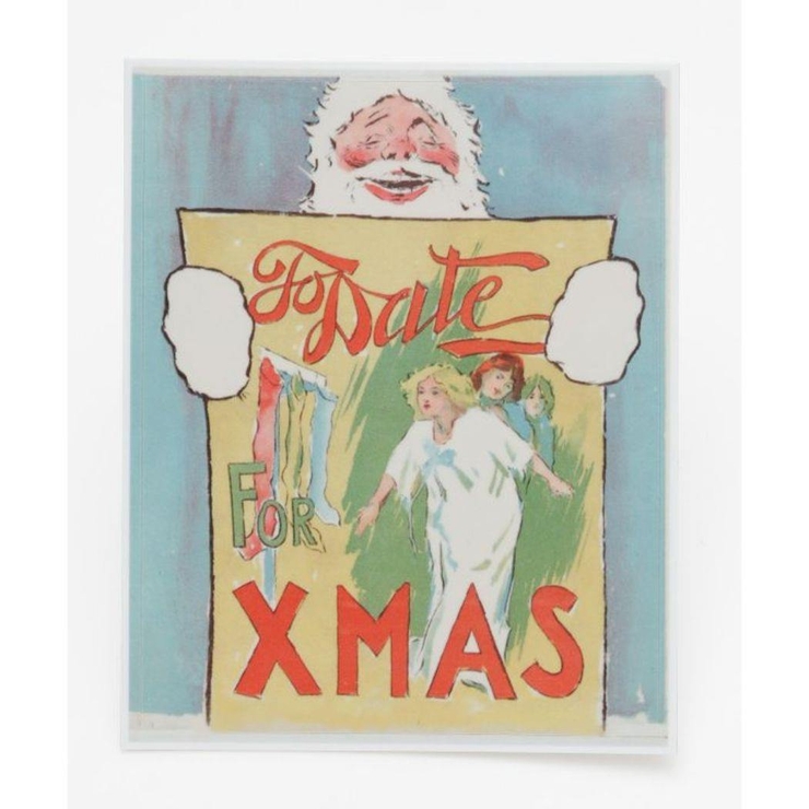 シールクリスマス サンタクロースステッカー SANTA＆POSTER | cinemacollection | 詳細画像1 