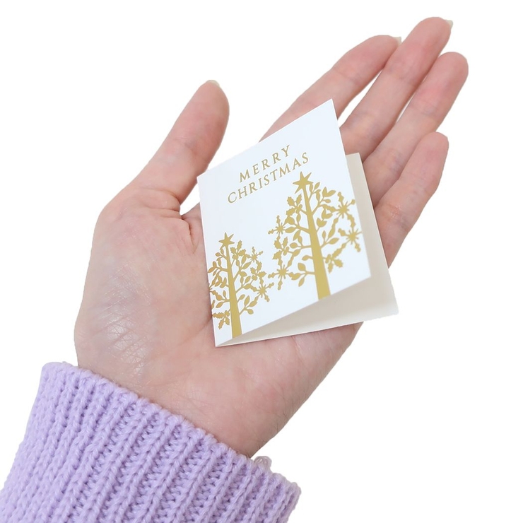 NaturalCardseries クリスマスカード デコレーションウッドツリー… | cinemacollection | 詳細画像2 