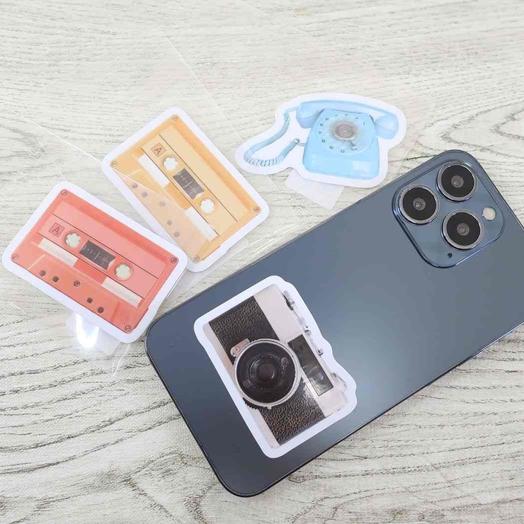 ビッグシール ステッカー phone ミントイン デコシール かわいい グッズ | cinemacollection | 詳細画像2 
