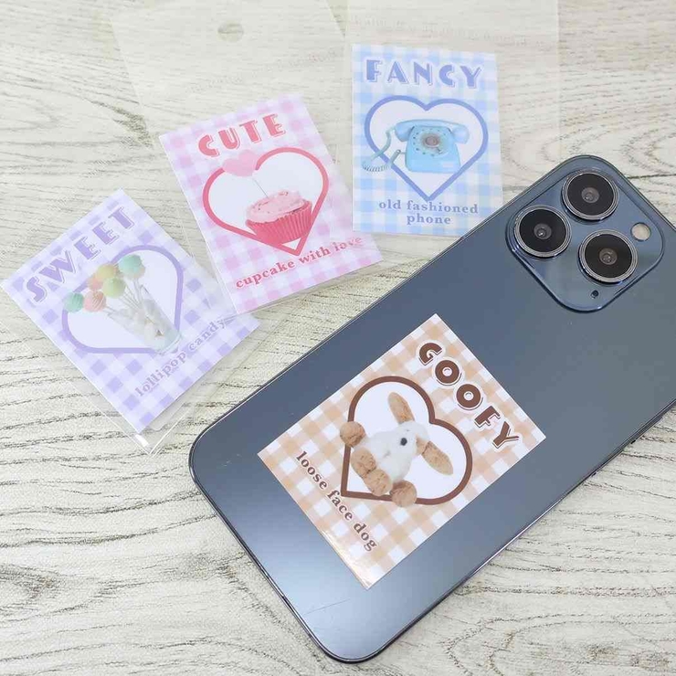 ビッグシール ステッカー fancy ミントイン デコシール かわいい グッズ | cinemacollection | 詳細画像2 