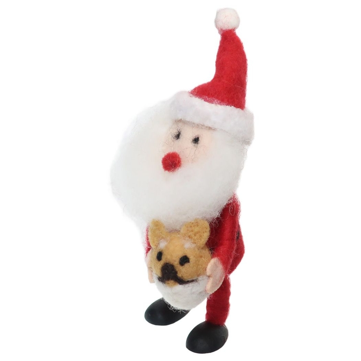 マスコット フエルト サンタドッグ | cinemacollection | 詳細画像1 