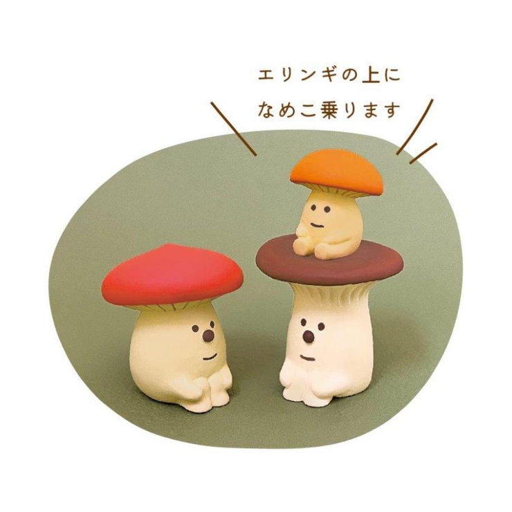マスコット ひとやすみ なめこ デコレ かわいい インテリア グッズ | cinemacollection | 詳細画像2 
