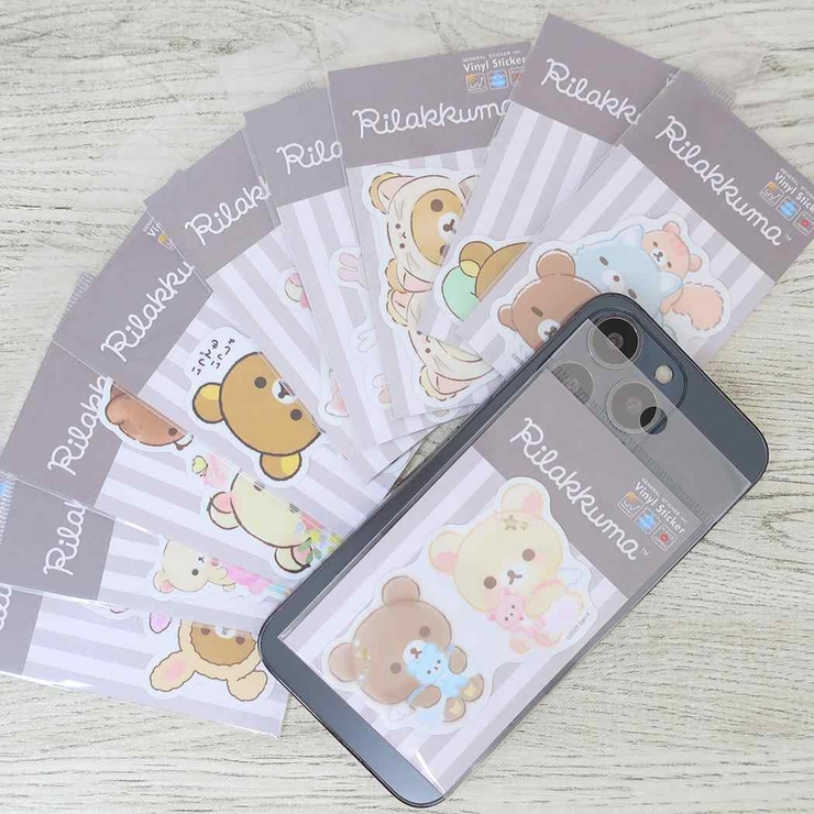 リラックマ ステッカーキャラクター ダイカットステッカー | cinemacollection | 詳細画像2 