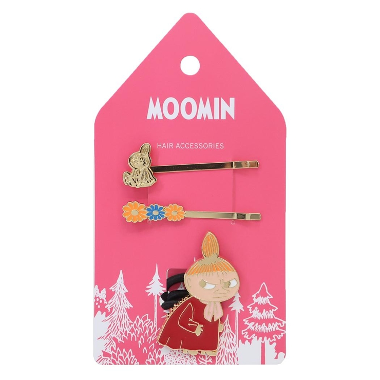 ムーミン ヘアアクセサリー ヘアピン＆ヘアゴムセット[品番