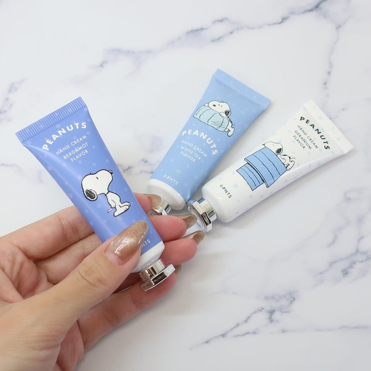 スヌーピー ハンドケアギフト ハンドクリーム3本セット[品番