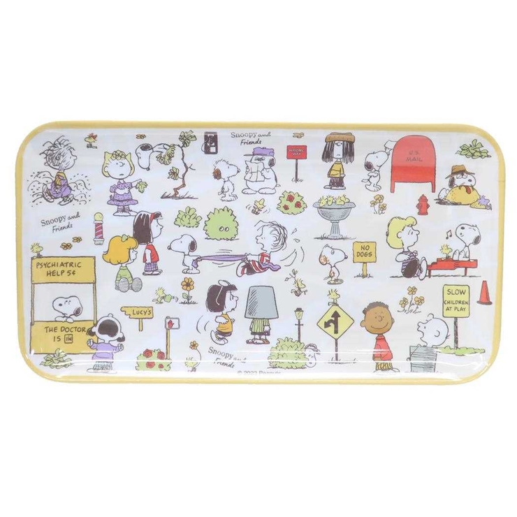 スヌーピー 中皿 メラミントレー | cinemacollection | 詳細画像1 