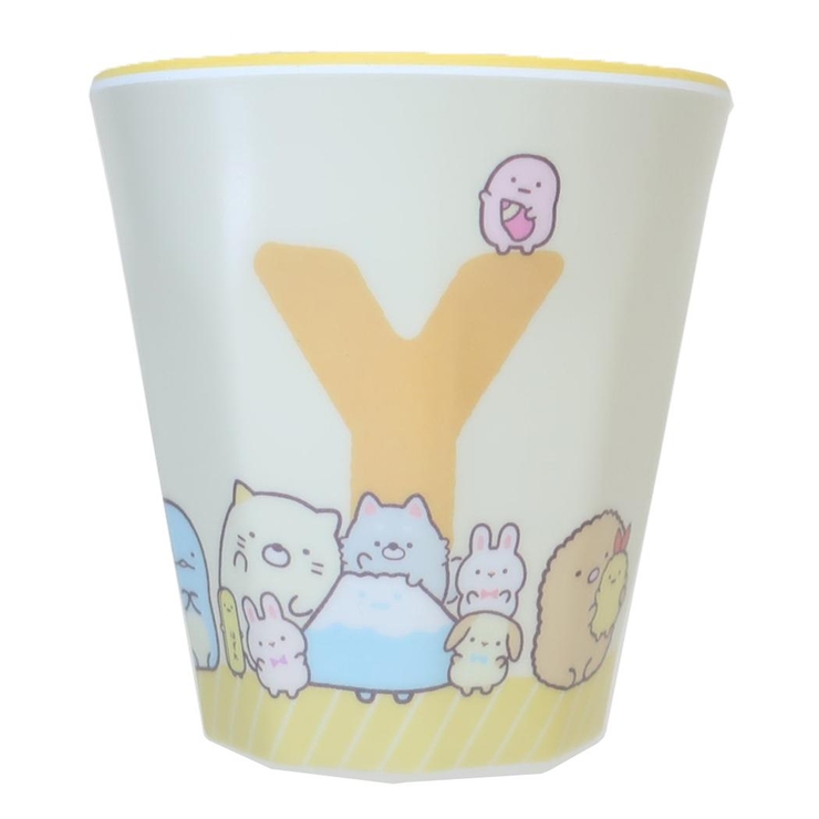 すみっコぐらし メラミンコップ イニシャルマットメラミンカップ | cinemacollection | 詳細画像1 