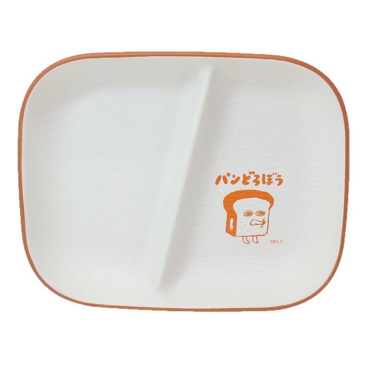 パンどろぼう 中皿 スクエアプレートS | cinemacollection | 詳細画像1 