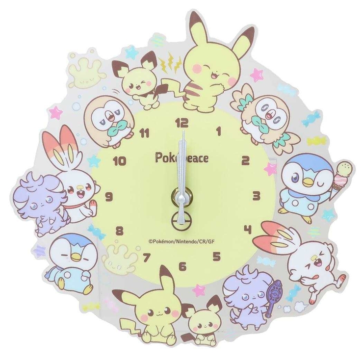 ポケットモンスター 壁掛け時計 アクリル壁時計[品番：BREW0124914