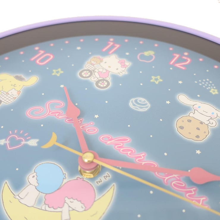 サンリオ キャラクターレリーフ クロック レア】サンリオキャラクター／レリーフクロック - メルカリ