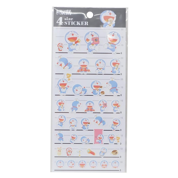 ドラえもん シールシート 4サイズステッカー[品番：BREW0125247