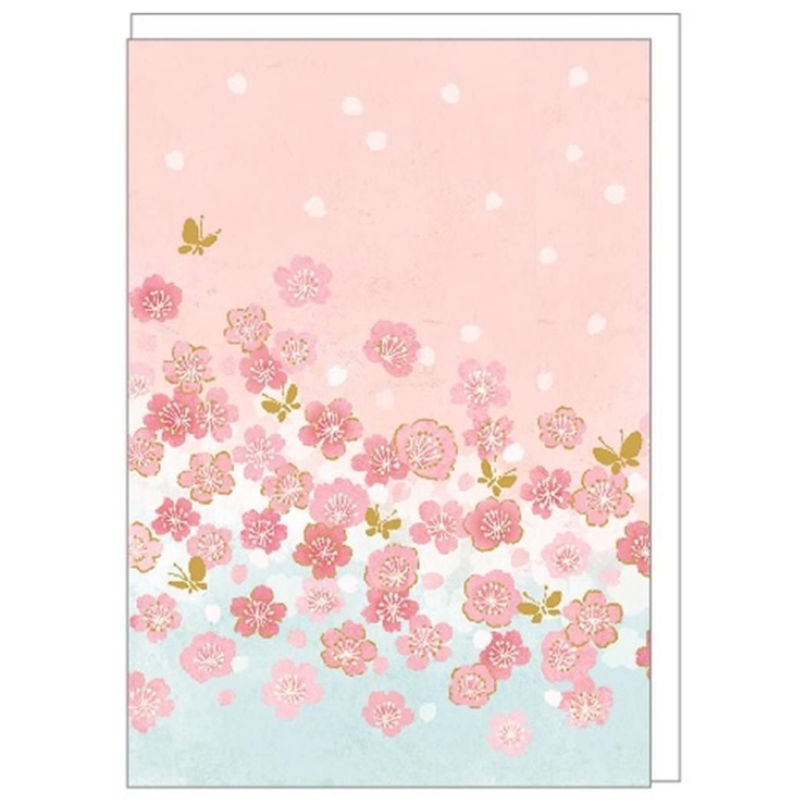 メッセージカード さくらグリーティングカード 水辺の桜 | cinemacollection | 詳細画像1 