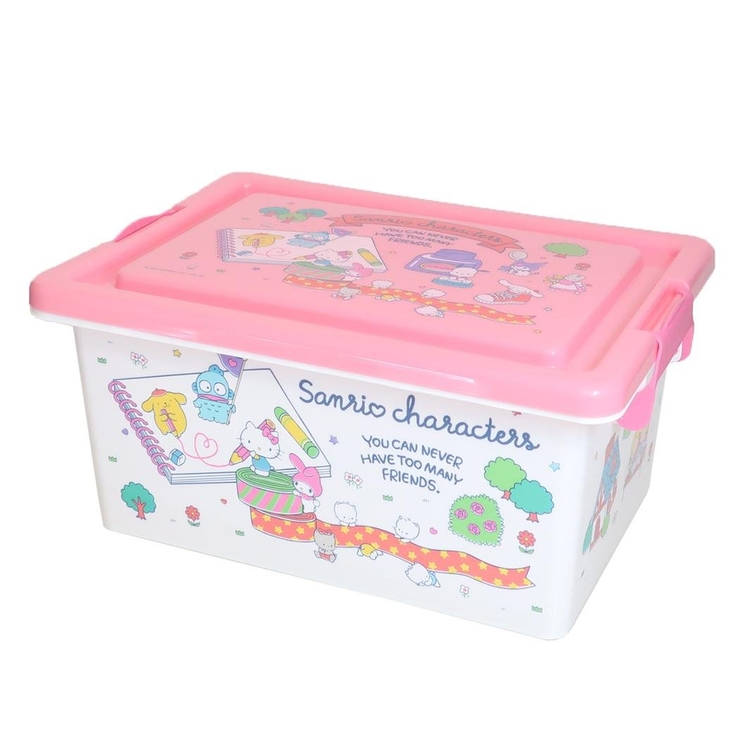 サンリオキャラクターズ ストレージボックス フタ付き収納