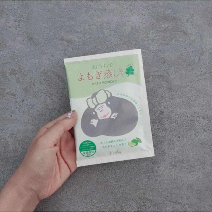入浴剤 ごリラックス おうちでよもぎ蒸し気分バスパウダー | cinemacollection | 詳細画像5 