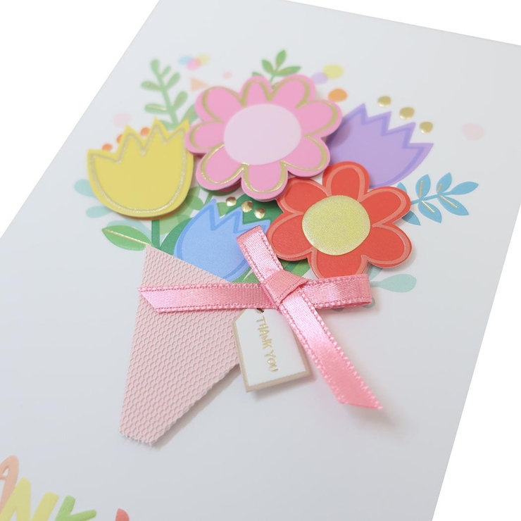 グリーティングカード ハンドメイド サンキュー | cinemacollection | 詳細画像4 