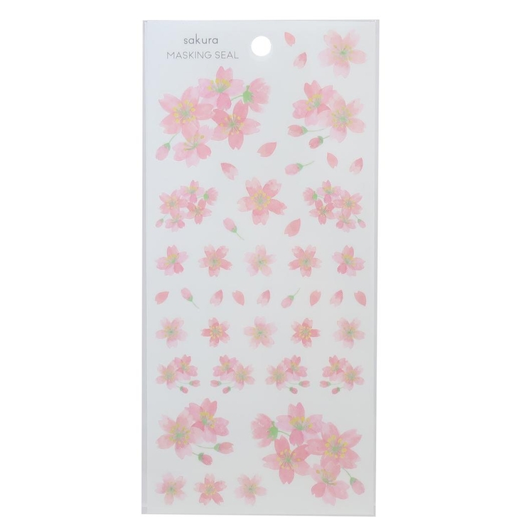 シールシート 春柄マスキングシール 568h | cinemacollection | 詳細画像1 