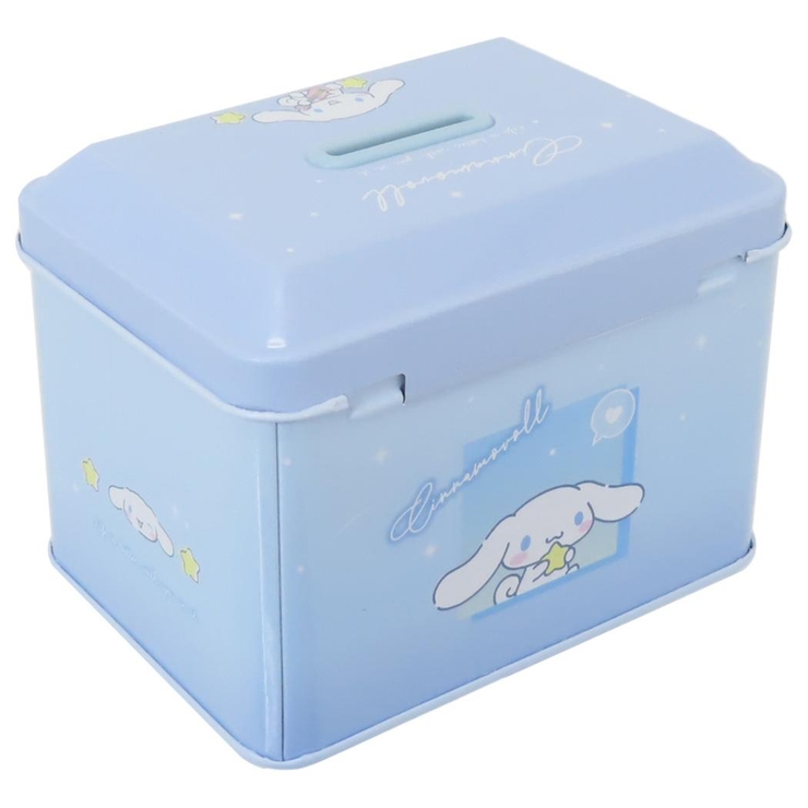 シナモロール　Cinnamoroll　カギツキヒミツBOX　鍵付秘密BOX　レア Amazon.co.jp: クラックス シナモロール カギ付き缶バンク