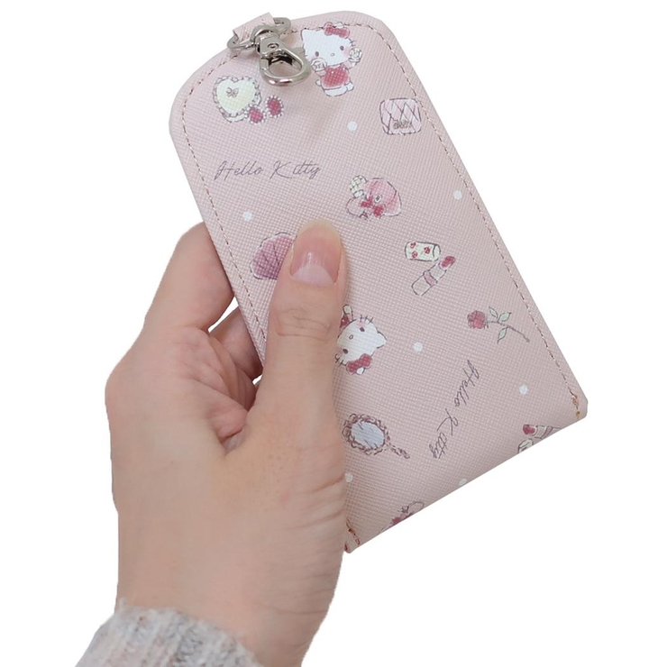 【希少】courreges × HELLO KITTY ランドセル 付属品付き ハローキティ ランドセルキーカバー リール付きキーケース[品番